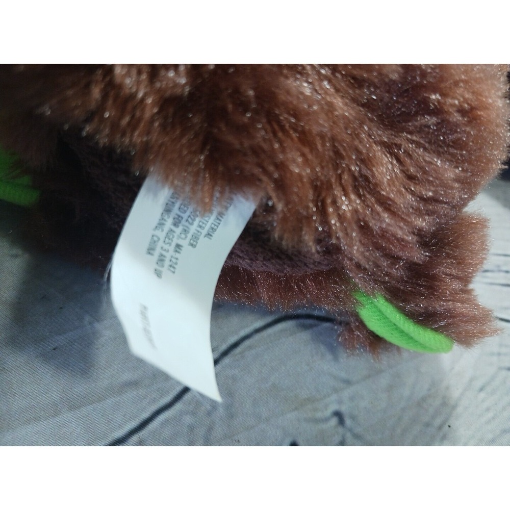 Goffa 13" Brown Llama Alpaca Plush Toy – Green Face & Feet Stuffed Animal Kawaii - Picture 5 of 6